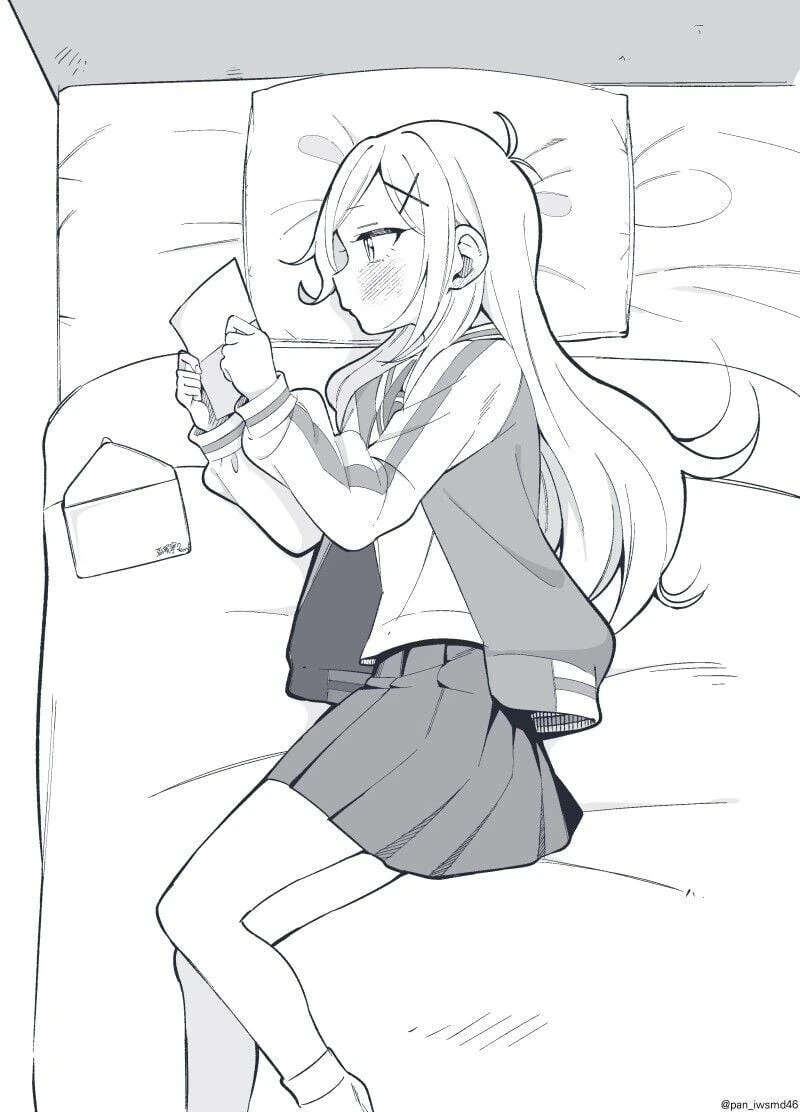 둔감한 여자애한테 고백하는 만와.manga - 이미지 8