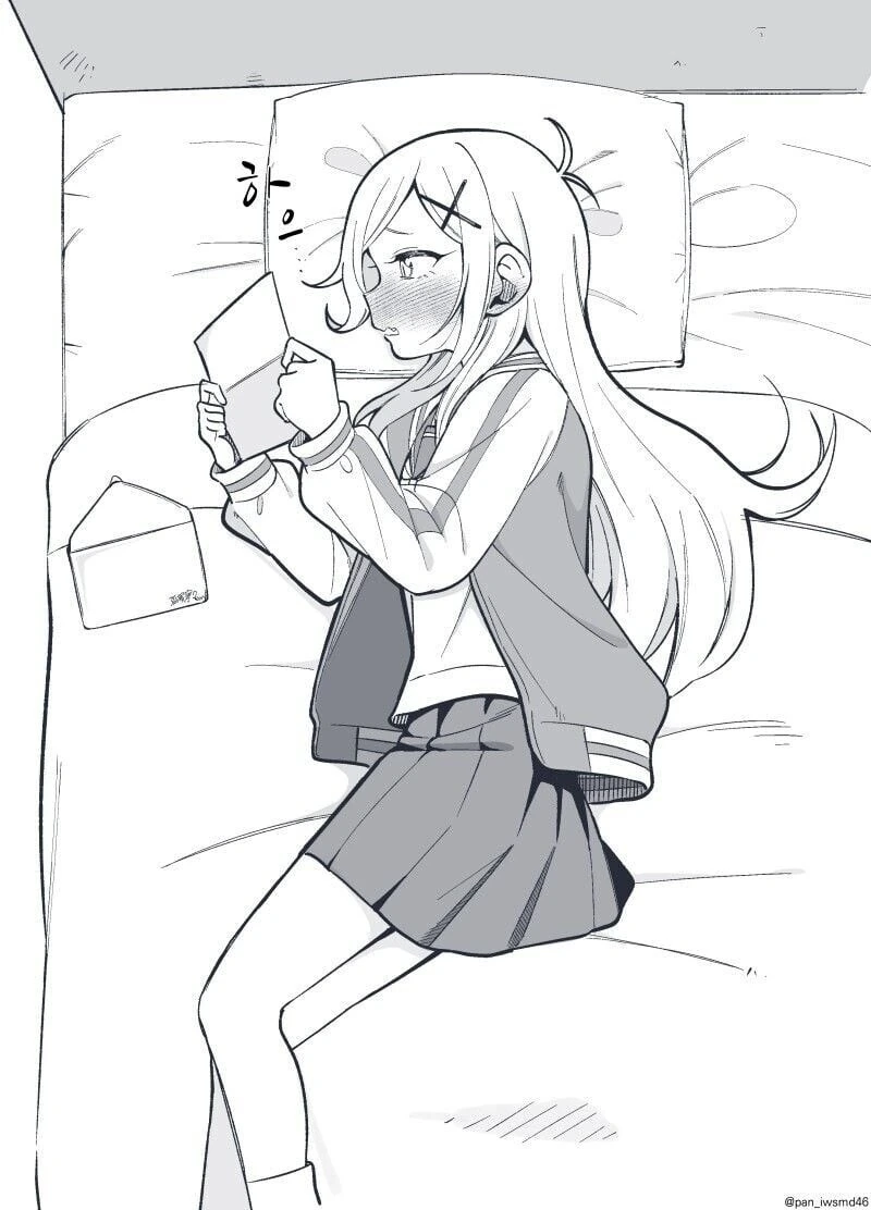 둔감한 여자애한테 고백하는 만와.manga - 이미지 10