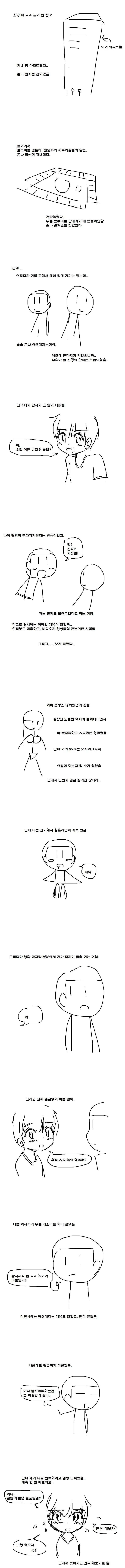 초딩때 ㅅㅅ놀이 한 썰.manga - 이미지 2