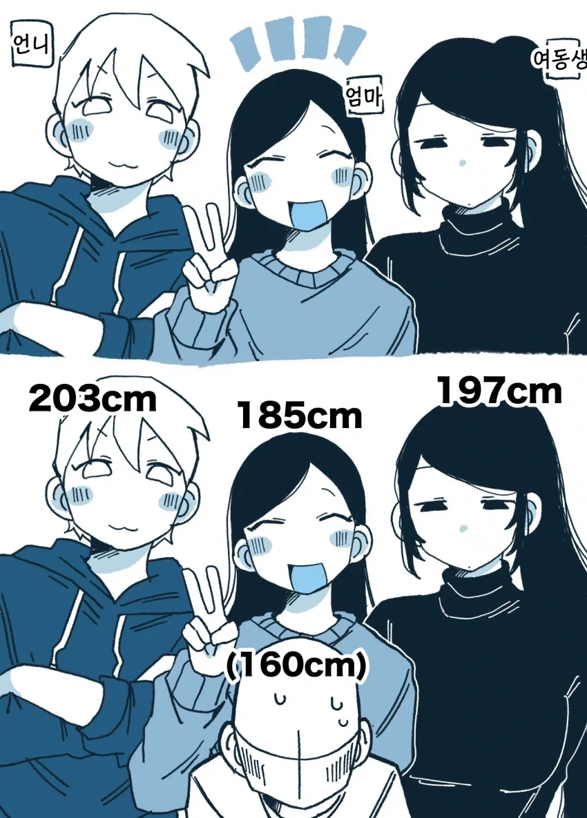 197cm 여알바생과 사귀게 된 꼬맹이 레즈 만화.manga - 이미지 28