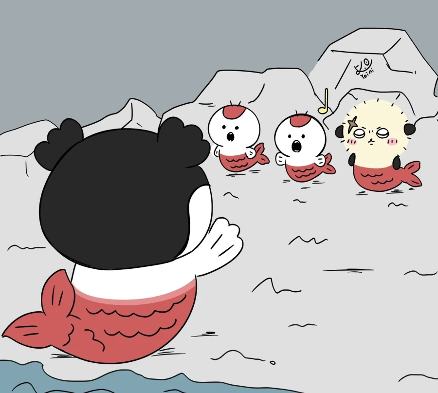 치이카와)결국 인어가 된 랏코.manwha - 이미지 2
