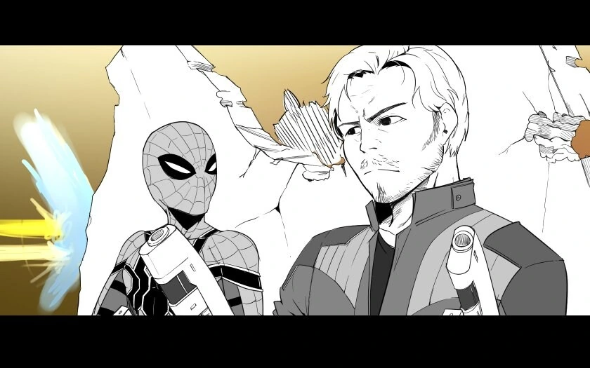 MCU) 만약 시빌워에 가디언즈 오브 갤럭시도 참가했다면.manhwa - 이미지 10