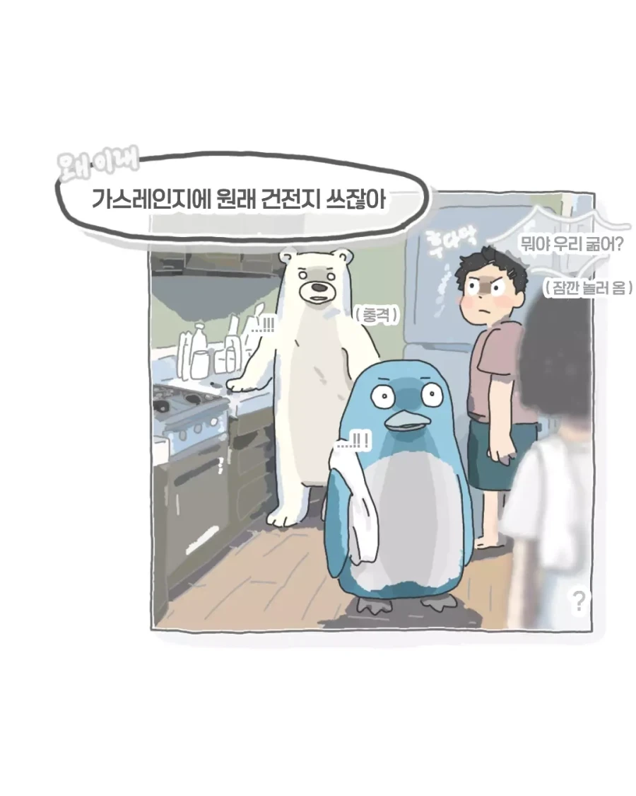 갑자기 가스레인지가 안 되는 만화.manwha - 이미지 4
