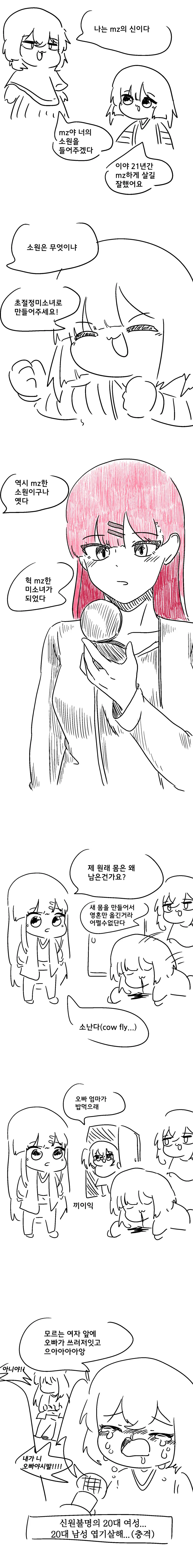 MZ한 미소녀로 TS하는 만화.mamhwa