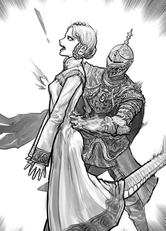 (엘든링)조라ㅇㅅ 허리 펴주는 만화.manga - 이미지 5