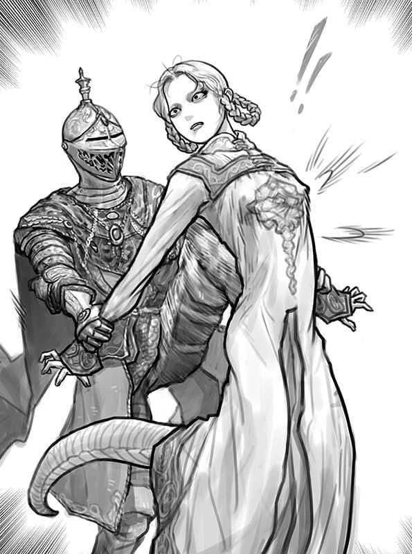 (엘든링)조라ㅇㅅ 허리 펴주는 만화.manga - 이미지 6