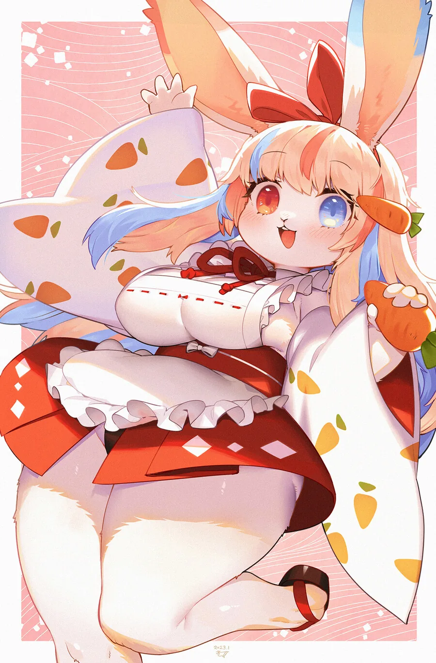 [퍼리] 토끼 소녀