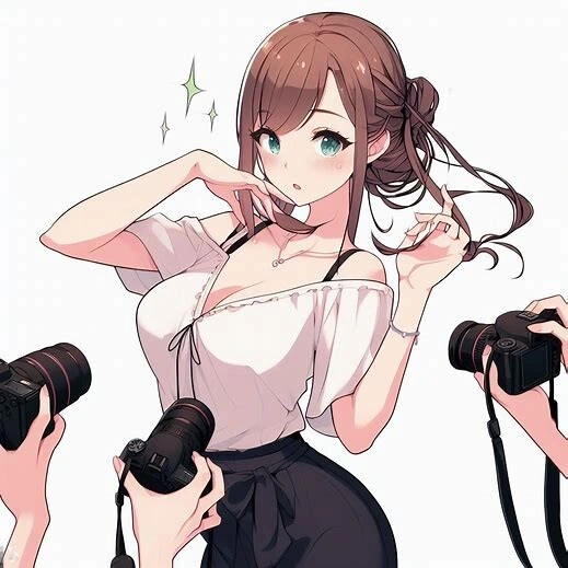 빙 ㅡ 사진 찍히는 모델