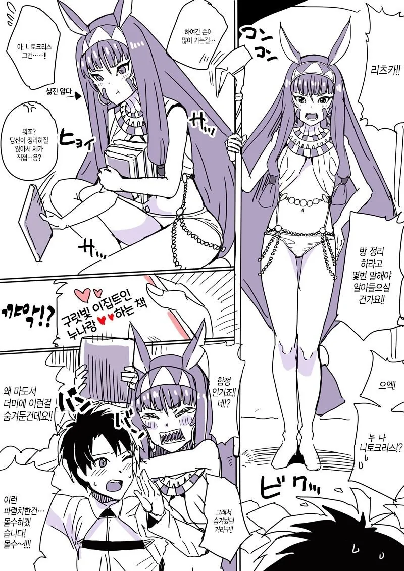 (fate)니토크리스가 눈나인 만화.manga - 이미지 2