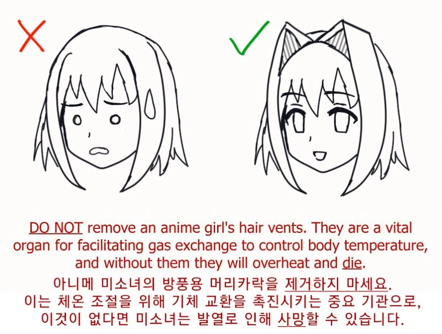 멸종 위기 직전의 머리스타일.manga
