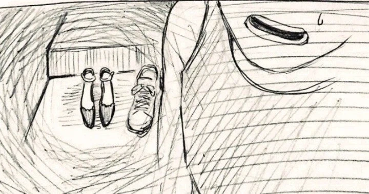 갑자기 찾아가본 남친집에 낯선 여자신발이 있다.manga - 이미지 4