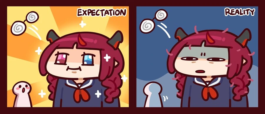 버튜버) 아이리스 신의상 그린 해외공장장.manga