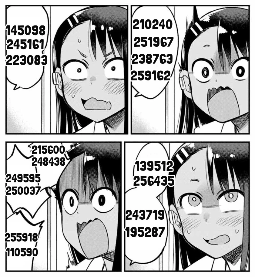 숫자만으로 가버리는 망가.manga