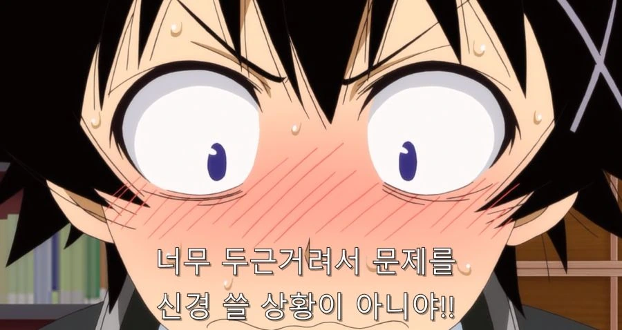 니세코이) 귀여운 오노데라와 옆에서 긴장한 이치죠 - 이미지 18