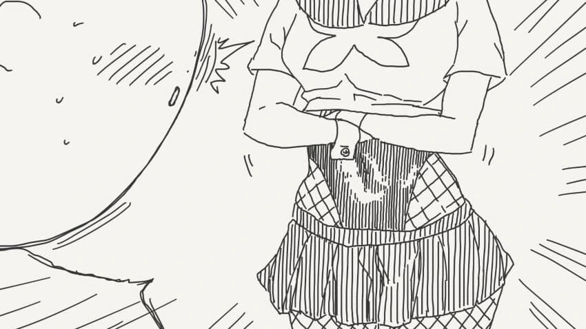 벌칙게임으로 바니걸입는 만화.manga - 이미지 3